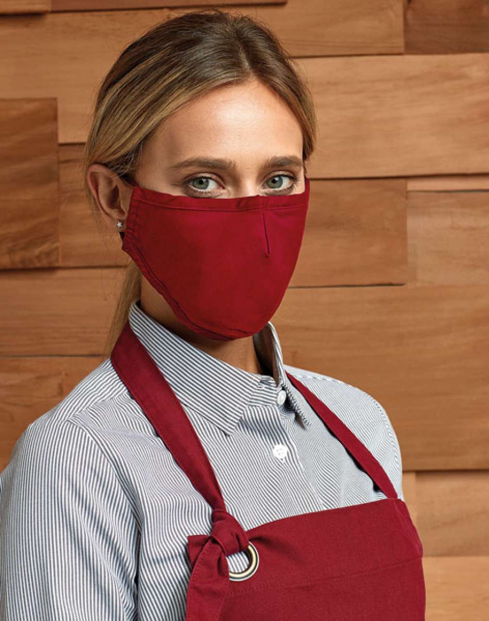 Kokvilnas sejas maska, 3 slāņu