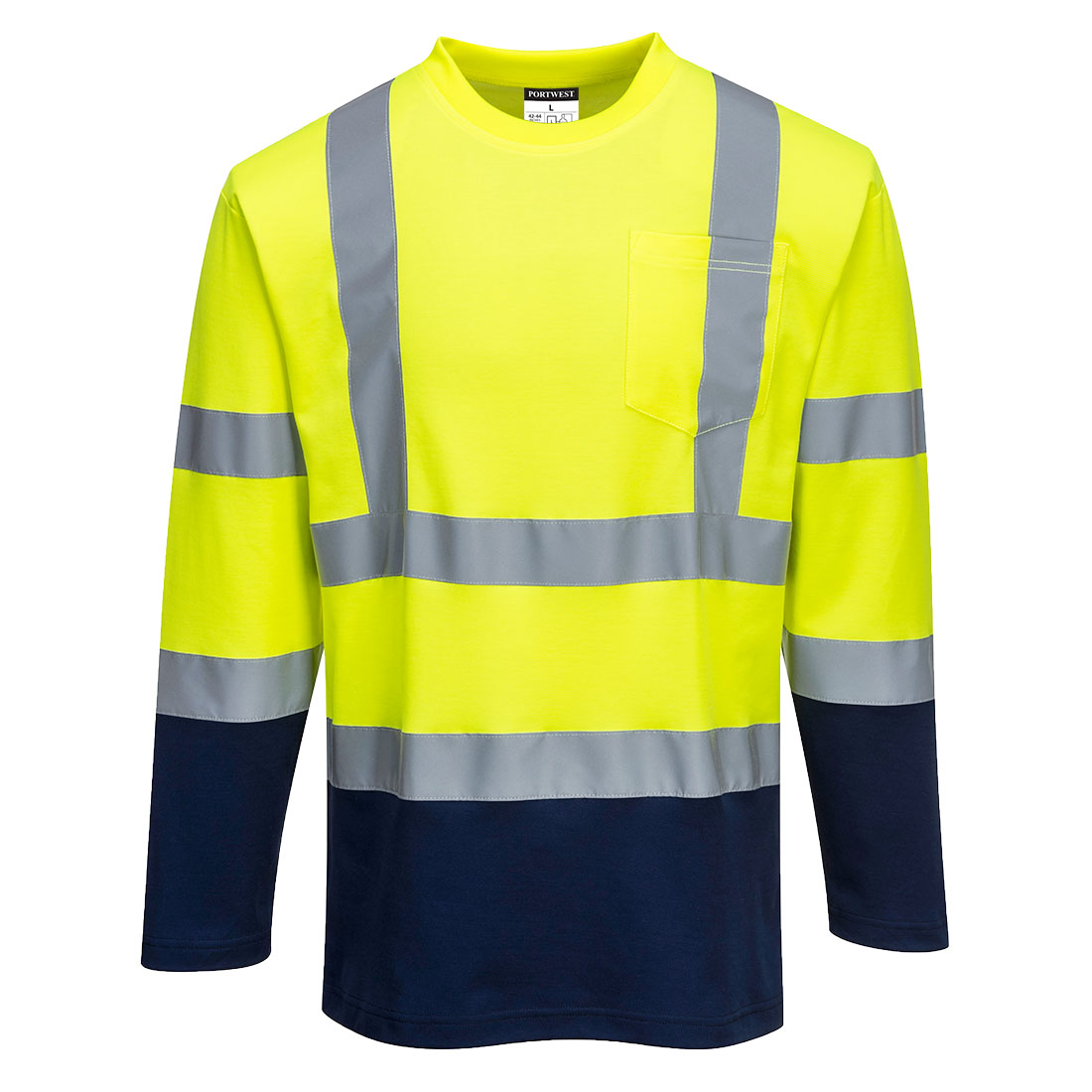 Hi-Vis Two-Tone T-Shirt LSL